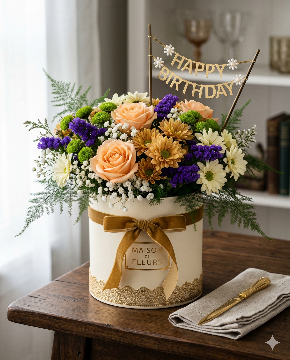 Fresh Mixed Rose Bouquet – Birthday & Anniversary Flowers