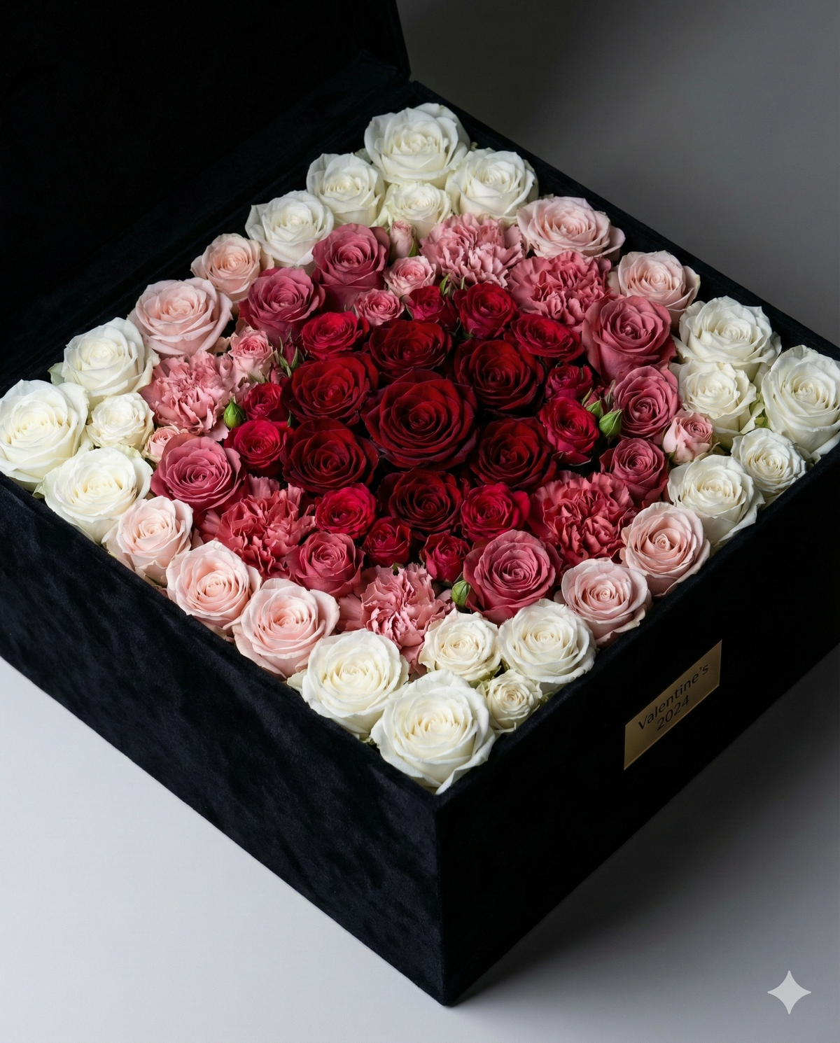 Ombre Rose Box - Luxury Valentine's Roses