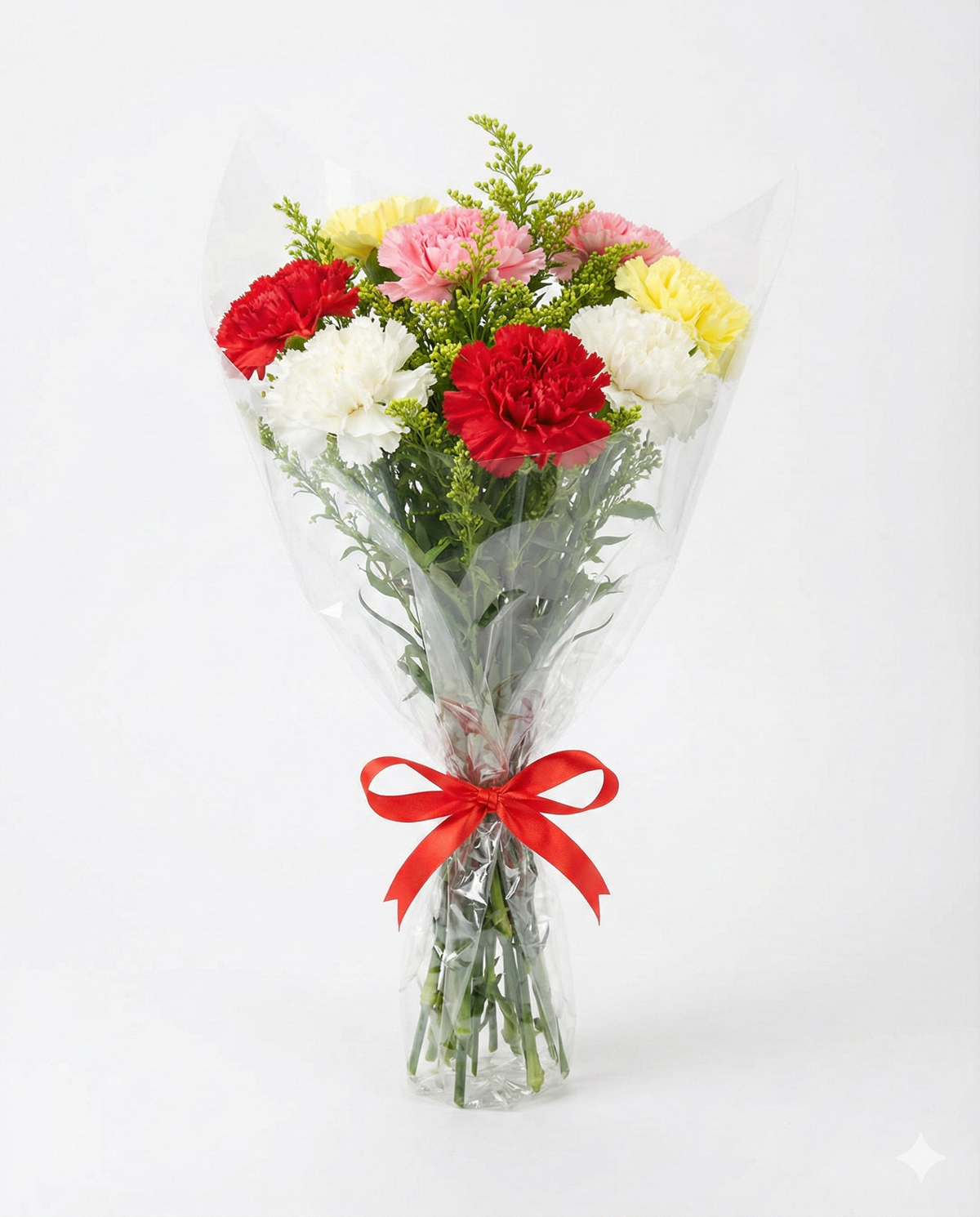 Colorful Mixed Carnation Bouquet - Birthday Flowers