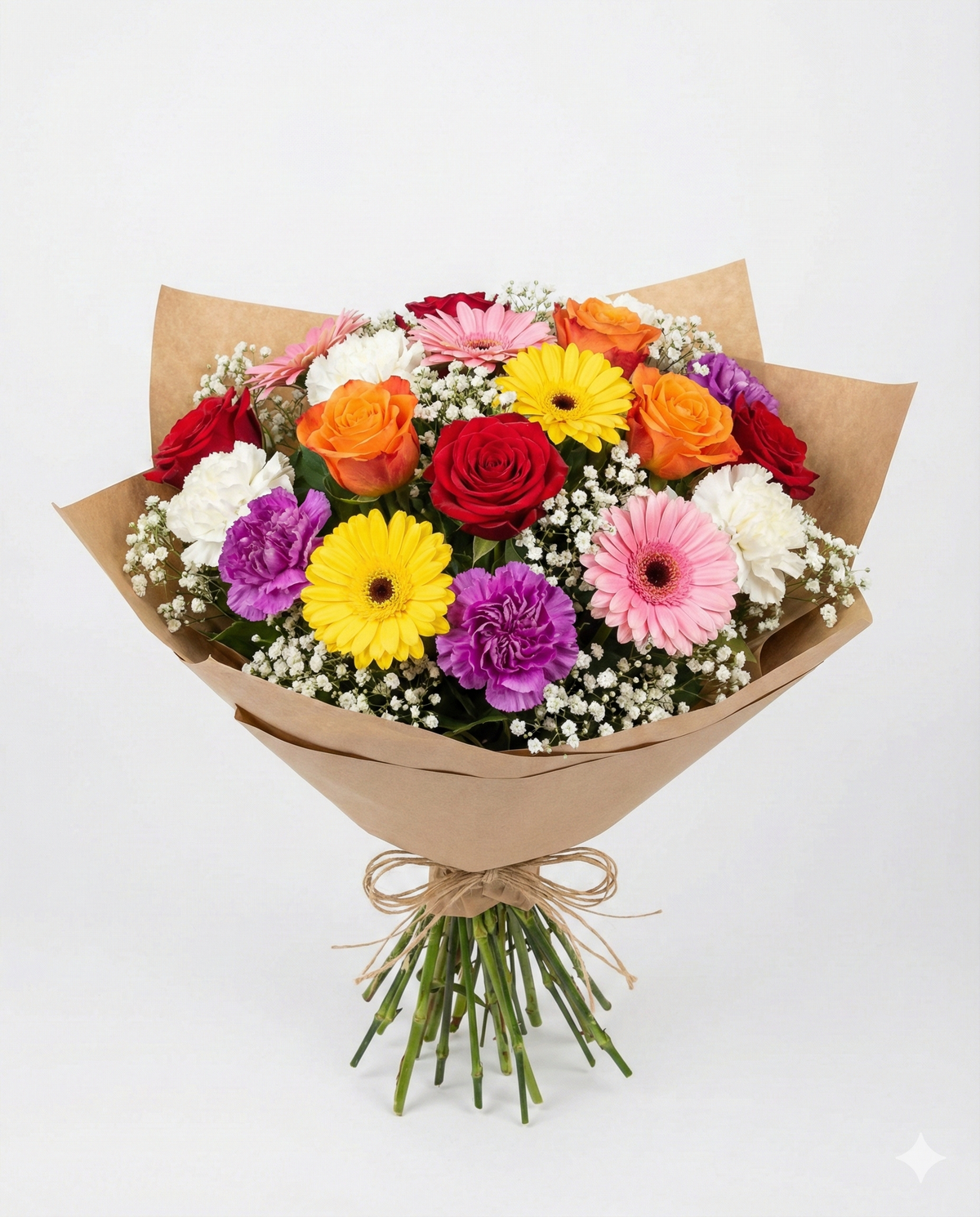 Colorful Mixed Flower Bouquet - Birthday Flowers