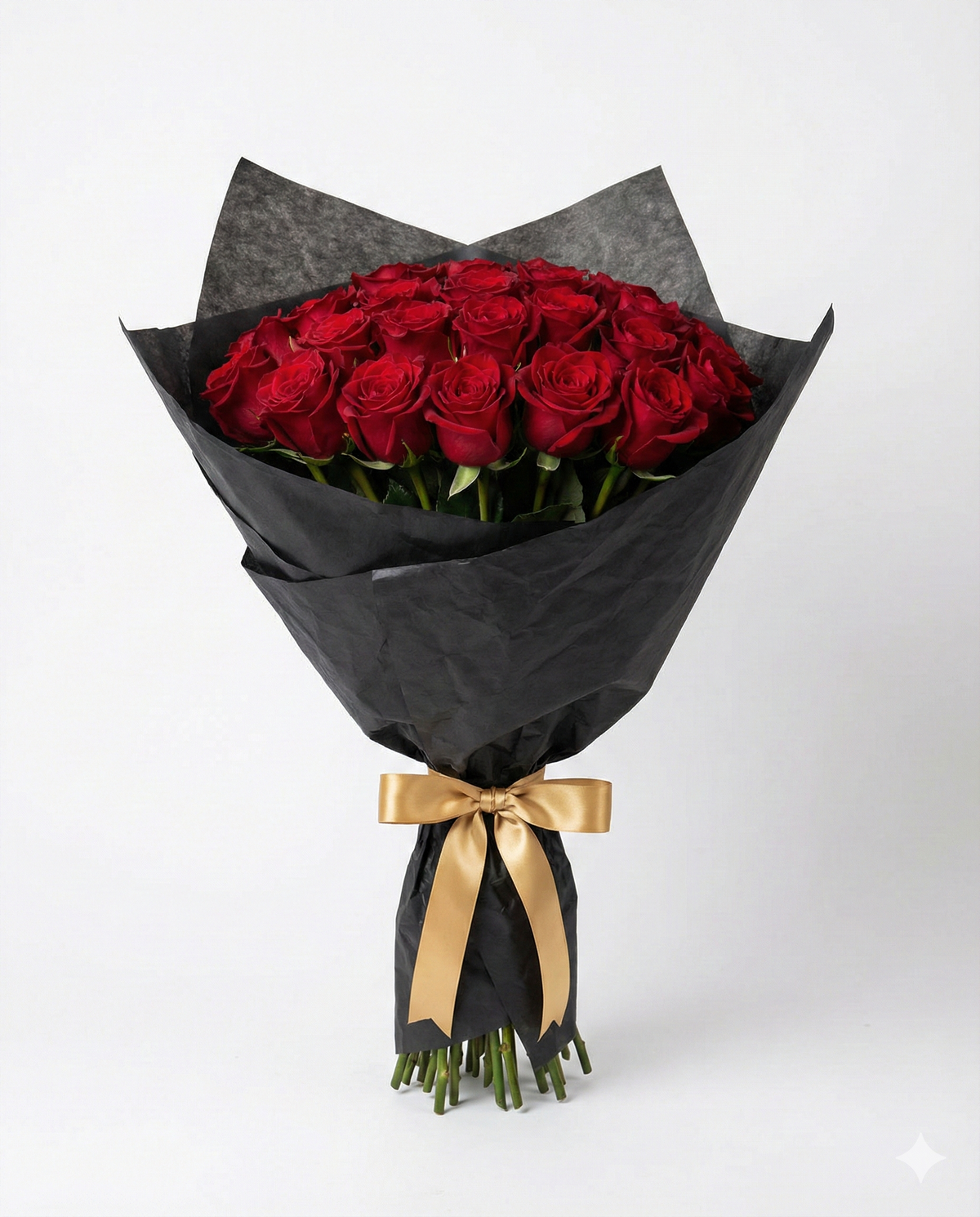 24 Red Roses Bouquet - Luxury Anniversary & Valentine Gift